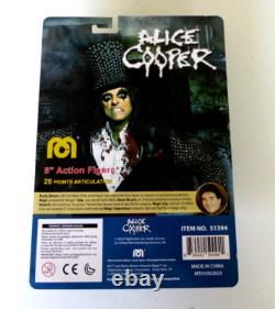 Alice Cooper Signed Mego Action Figure Autographed, Vincent Fournier, JSA COA