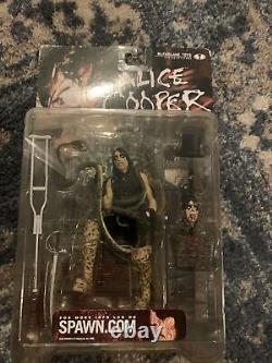Alice Cooper Super Stage Action Figure McFarlane 2000 Spawn Brand New Sealed