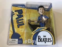All 4 Beatles Cartoon Series Figure McFarlane Toys Spawn. Com 2004 COMPLETE SET