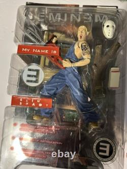 Art Asylum 2001 Eminem My Name Is Eminem Action Figure White Coat