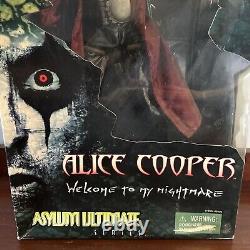 Art Asylum ALICE COOPER Ultimate 18 Musical Figure Welcome Nightmare RARE NEW