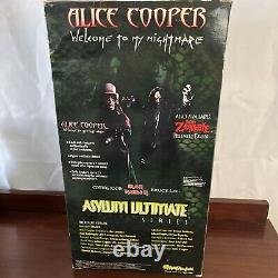Art Asylum ALICE COOPER Ultimate 18 Musical Figure Welcome Nightmare RARE NEW