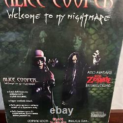 Art Asylum ALICE COOPER Ultimate 18 Musical Figure Welcome Nightmare RARE NEW