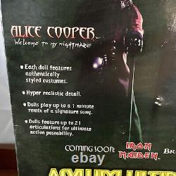 Art Asylum ALICE COOPER Ultimate 18 Musical Figure Welcome Nightmare RARE NEW