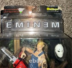 Art Asylum Eminem Slim Shady Chainsaw Marshall Mathers 7 inch Action Figure