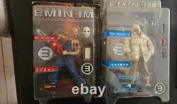 Art Asylum Eminem Slim shady Marshall Mathers 7 inch Action Figures (pair)