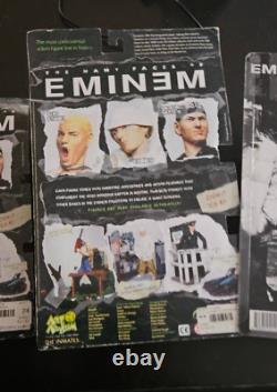Art Asylum Eminem Slim shady Marshall Mathers 7 inch Action Figures (pair)