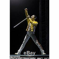 BANDAI S. H. Figuarts Freddie Mercury Queen Action Figure with Tracking NEW