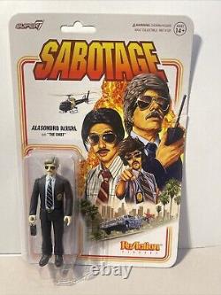 BEASTIE BOYS Sabotage action Figures Super7 ReAction Set Of 3 Mint On Card