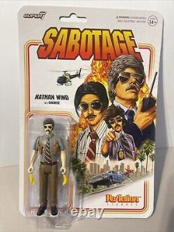 BEASTIE BOYS Sabotage action Figures Super7 ReAction Set Of 3 Mint On Card