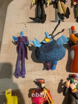 BEATLES 2000 Yellow Submarine Sgt Peppers Lonely Hearts Club Band Figure lot set
