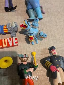 BEATLES 2000 Yellow Submarine Sgt Peppers Lonely Hearts Club Band Figure lot set