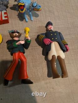 BEATLES 2000 Yellow Submarine Sgt Peppers Lonely Hearts Club Band Figure lot set