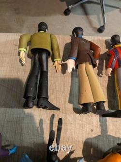 BEATLES 2000 Yellow Submarine Sgt Peppers Lonely Hearts Club Band Figure lot set