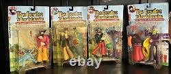 BEATLES MCFARLANE 1999 YELLOW SUBMARINE Action Figures in Original Box Set of 4