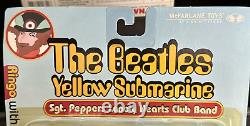 BEATLES MCFARLANE 1999 YELLOW SUBMARINE Action Figures in Original Box Set of 4