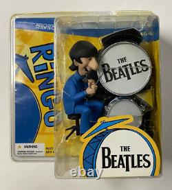 BEATLES McFARLANE SATURDAY MORNING CARTOON FIGURE RINGO STARR NIP! FREE S/H