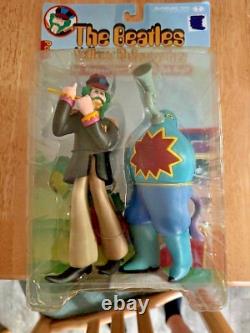 BEATLES Yellow Submarine COMPLETE SET OF ACTION FIGURES 1999/2000 McFarlane