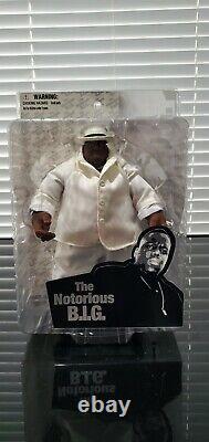 BIGGIE SMALLS Notorious B. I. G. Mezco RARE Exclusive 9 Action Figure 2006 NEW