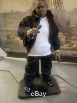 BIGGIE SMALLS custom 1/6 scale Action Figure wit 2 chains, watch & bracelet