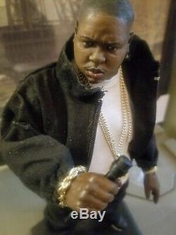 BIGGIE SMALLS custom 1/6 scale Action Figure wit 2 chains, watch & bracelet