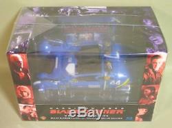 BLADE RUNNER COLLECTOR'S BOX Medicom Toy MAV POLICE SPINNER Blu-ray F/S JAPAN