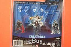 BRAND NEW AND RARE LOT OF 4 McFARLANE 2002 KISS CREATURES