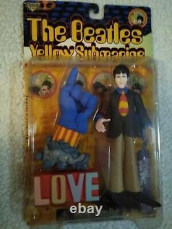 BRAND NEW The Beatles 1999 McFarlane Yellow Submarine Figures Set Of 4