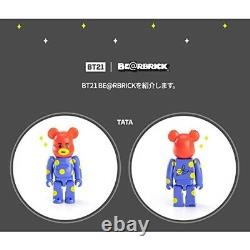 BTS BT21 BEARBRICK Figure Secret Box Set of 10 Limited Edition Doll