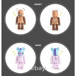 BTS BT21 BEARBRICK Figure Secret Box Set of 10 Limited Edition Doll