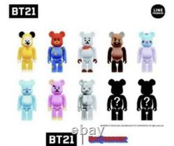 BTS BT21 X BEARBRICK Figure Secret Box (10pcs) Limited Edition figure complete