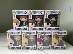 BTS DNA Funko Pop Lot 7 Members Pop Rocks! #101-107