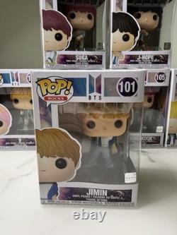 BTS DNA Funko Pop Lot 7 Members Pop Rocks! #101-107