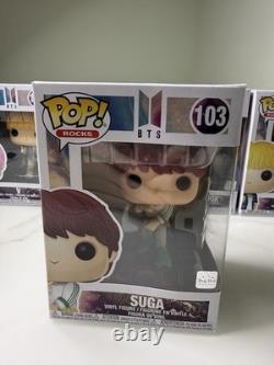 BTS DNA Funko Pop Lot 7 Members Pop Rocks! #101-107