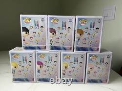 BTS DNA Funko Pop Lot 7 Members Pop Rocks! #101-107