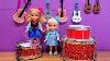 Backstage Elsa U0026 Anna Are Playing Musical Instruments Barbie Dolls