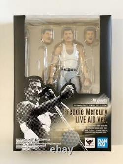 Bandai Queen Freddie Mercury Action Figure Live Aid Ver. S. H. Figuarts Music New