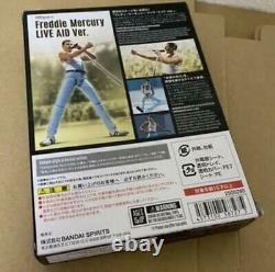 Bandai Queen Freddie Mercury Action Figure Live Aid Ver. S. H. Figuarts Music New