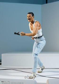 Bandai Queen Freddie Mercury Action Figure Live Aid Ver. S. H. Figuarts Music New
