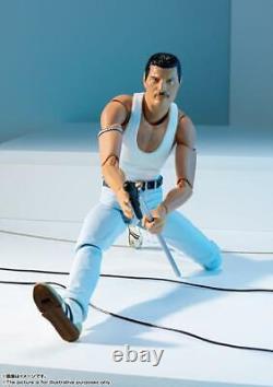 Bandai Queen Freddie Mercury Action Figure Live Aid Ver. S. H. Figuarts Music New
