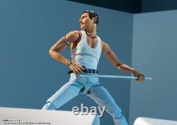 Bandai Queen Freddie Mercury Action Figure Live Aid Ver. S. H. Figuarts Music New