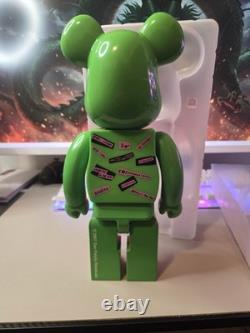 Bearbrick 400% Sex Pistols Medicom Pink/Green 2007 Ltd 500 Open Rare Be@rbrick