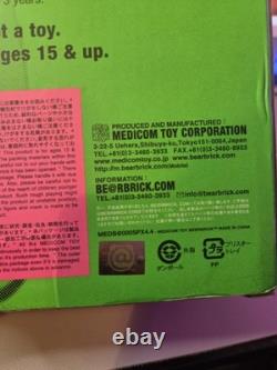 Bearbrick 400% Sex Pistols Medicom Pink/Green 2007 Ltd 500 Open Rare Be@rbrick