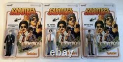 Beastie Boys Sabotage Complete Set All 3 Figures Super 7 Reaction All Brand New