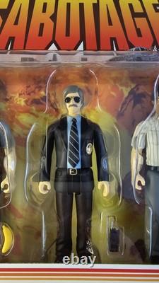 Beastie Boys Sabotage Super7 ReAction Figure 3-Pack Set 3.75. NISB