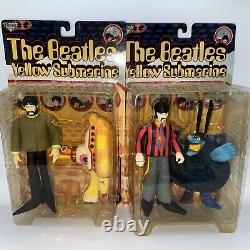 Beatles 1999 McFarlane Toys Yellow Submarine VINTAGE Set Of 4 Action Figures