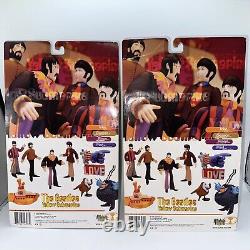 Beatles 1999 McFarlane Toys Yellow Submarine VINTAGE Set Of 4 Action Figures