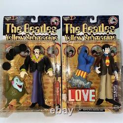 Beatles 1999 McFarlane Toys Yellow Submarine VINTAGE Set Of 4 Action Figures