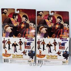 Beatles 1999 McFarlane Toys Yellow Submarine VINTAGE Set Of 4 Action Figures