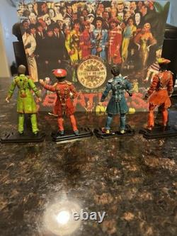 Beatles Sgt Peppers Custom Action Figures. 3.75 Figures